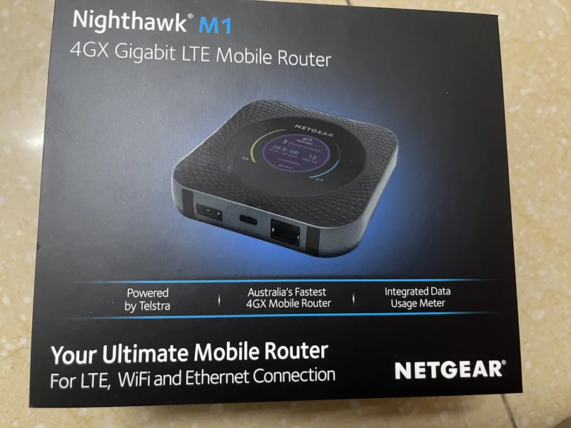 Новая европейская версия мобильный роутер Netgear Nighthawk M1 MR1100 LTE CAT16 4GX Gigabit 100EUS 1TFUKS UK EE