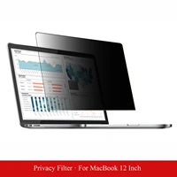 12 inch anti glare laptop privacy filter screen protector film for apple macbook 12