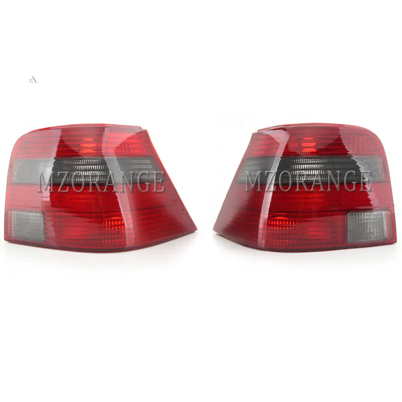 1 pair MZORANGE левый и правый задний светильник для Volkswagen MK4 Golf 1999-2005 европейский стиль красный дымчатый задний светильник s тормозной светильник - Цвет: 1 pair