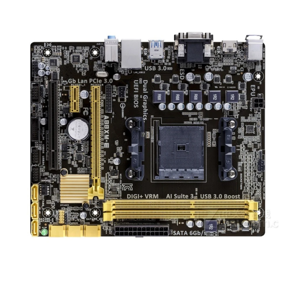 Для ASUS A88XM E материнская плата разъем FM2 + DDR3 для AMD A88 оригинальная десктопная SATA III