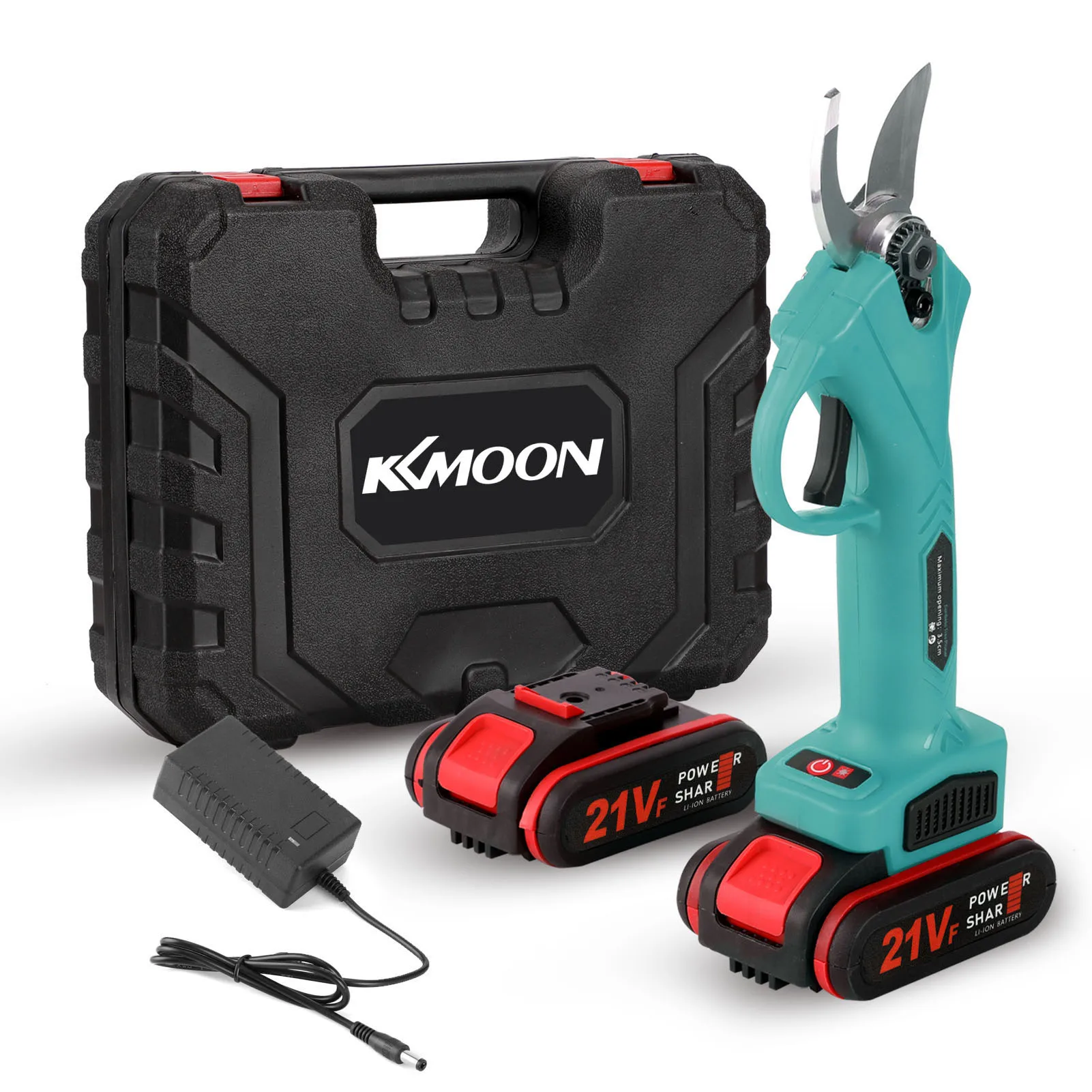 Беспроводной Электрический секатор KKmoon 21 в ручной инструмент садовые ножницы