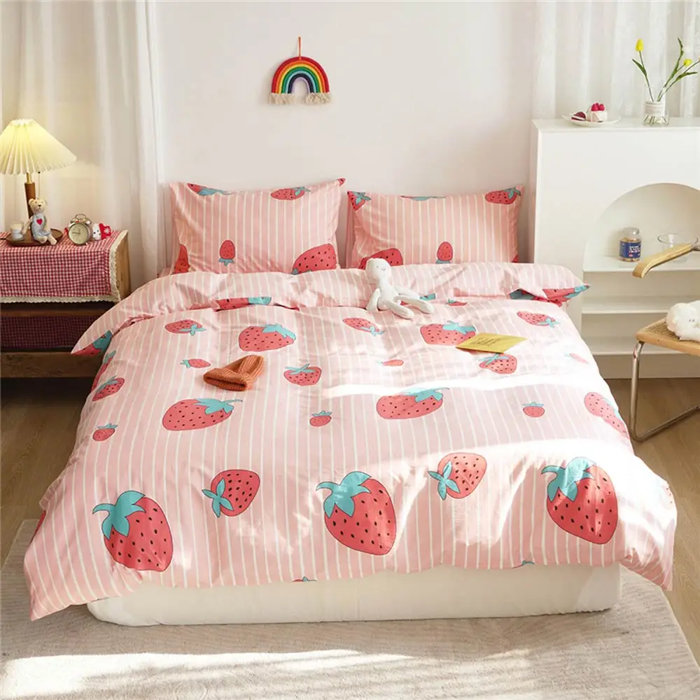 Svetanya Cotton Cover Set Children's bed linen for adults (pillow cushion with flat corners) single double size