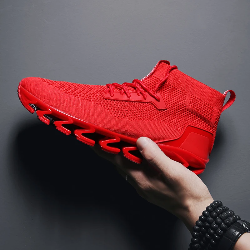 Heidsy Brand New Fashion Men Sneakers 2020 Lace Up Spring Blade Casual Shoes Wearable Damping Zapatos De Hombre | Обувь