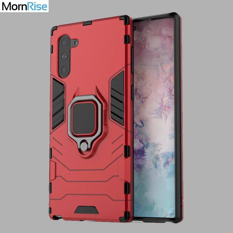 Двухслойный чехол для телефона samsung Galaxy Note 10 + жесткий Гибридный бронированный