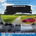 Коврик для приборной панели автомобиля с защитой от ультрафиолета, из полиэстера, для Toyota Corolla E140, E150, 2007  2013