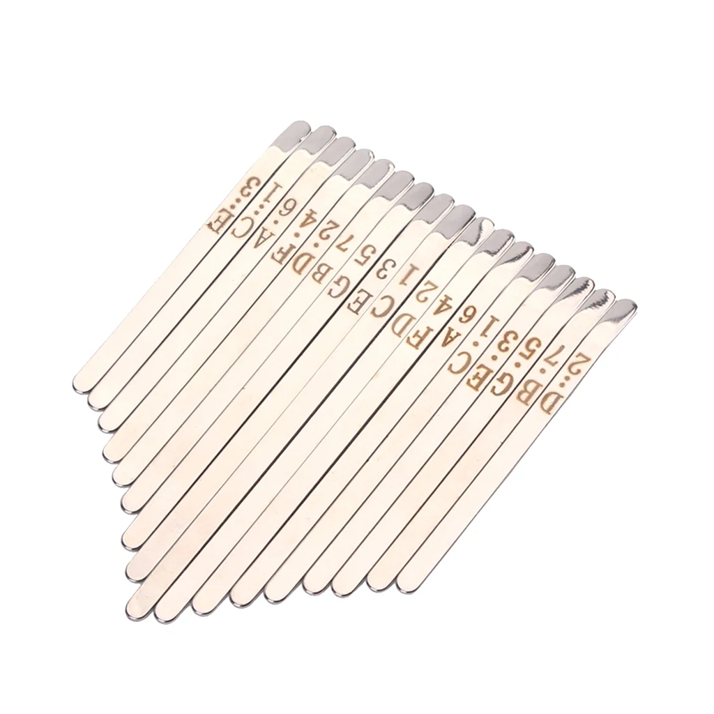 

Kalimba 17-Key Note DIY Thumb Piano Key Lettering Parts Kalimba Accessory