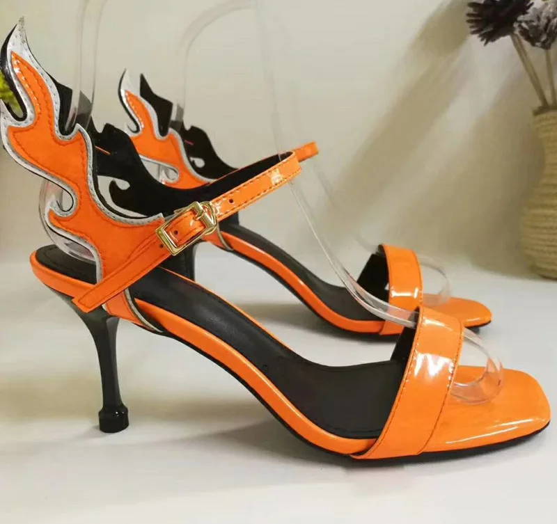 Босоножки женские с открытым носком сандалии-гладиаторы на высоком каблуке