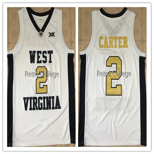 

2 Jevon Carter West Virginia Mountaineers College Basketball Jersey Mens Stitched Custom Any Number Name
