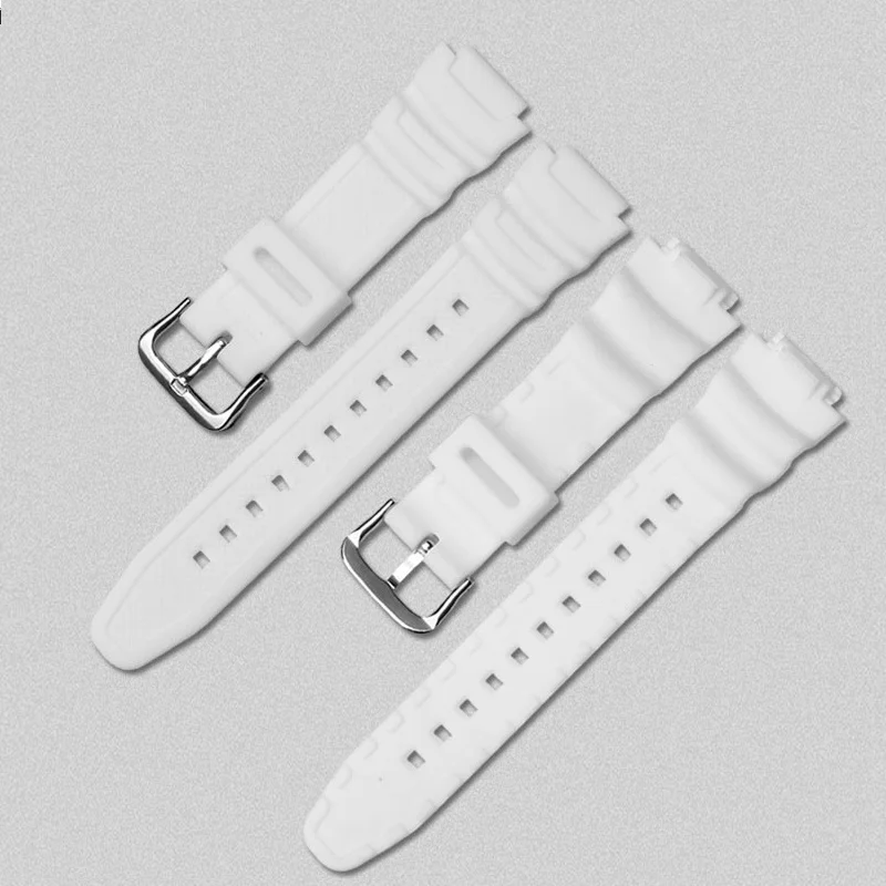 

High Quality Silicone WatchBands For Casio SGW-300/400/500/AE-1000/1100/W-800H/W-218H Replacement Black Bracelet Wrist Strap