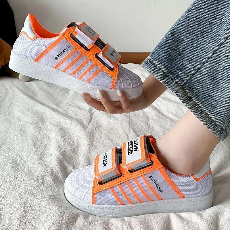 

2021 new women's sports shoes new outdoor breathable fashion women's shoes non-slip women's casual shoes flat women's shoes