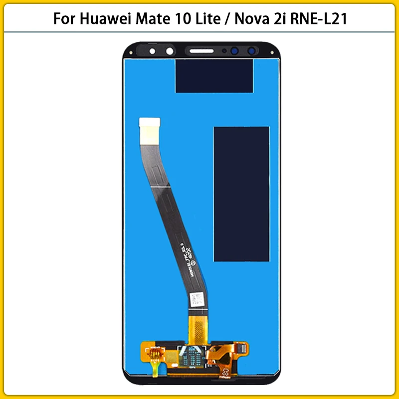 ЖК-дисплей 5 9 дюйма для Huawei Mate 10 Lite / Nova 2i RNE-L21 L22 сенсорный экран с цифровым