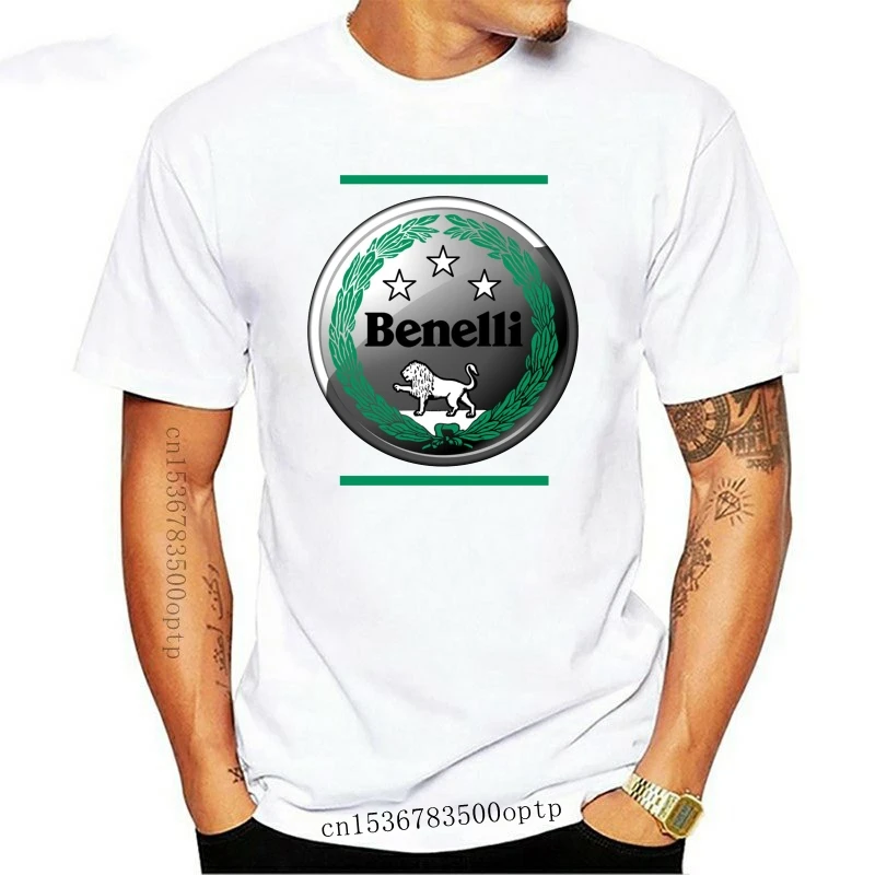 

New Benelli Logo T-Shirt 2021 Benelli Motorcycles Italia Vintage Tee Men Black S-3Xl Funny Tee Shirt