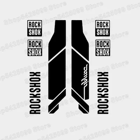 Стильные Сменные наклейки для Rockshox DOMAIN 2013