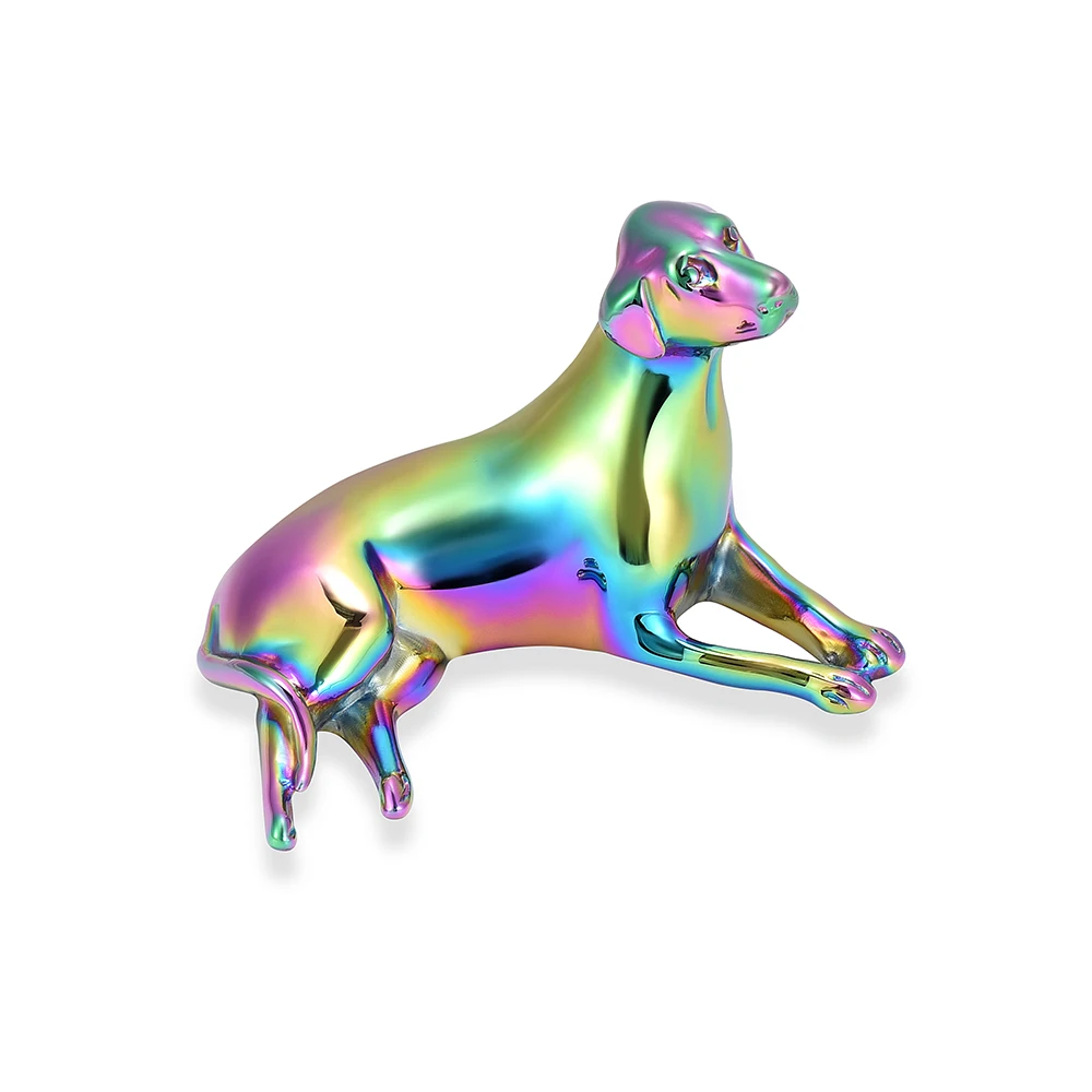 JJ001 Personalized Pet Keepsake Jewelry- My Lovely Dog Stainless Steel Cremation Urn For Ashes Miini Memorial Casket Jewellery