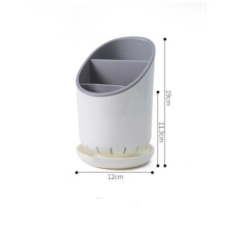 

Multi-function Household Kitchen Cutlery Drain Chopsticks Storage Rack Plastic Grid Spoon Finishing Rack Chopsticks Chopsticks