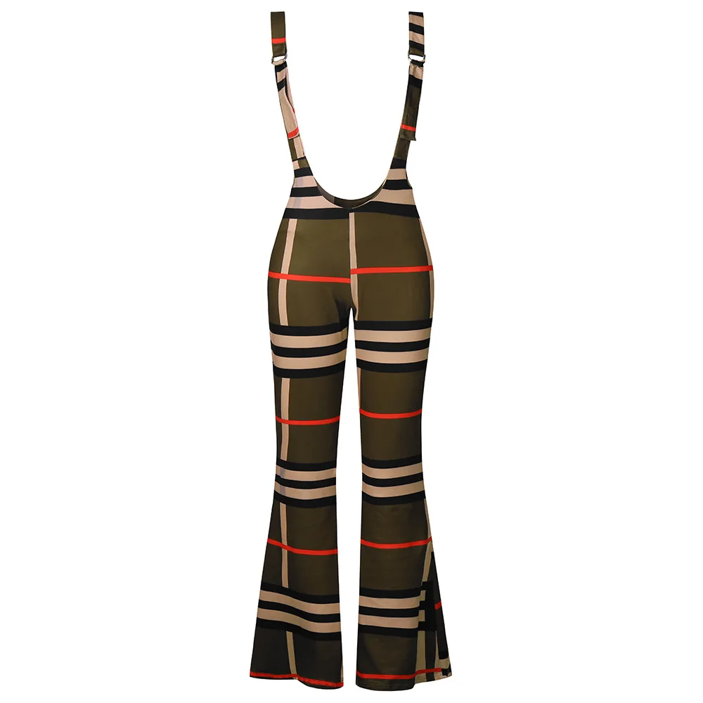 

2020 Women's Loose Rompers Jumpsuits 2020 Sexy Sleeveless Vintage Printed Tank Playsuits Plus Size OL Office Overalls Femme 5XL