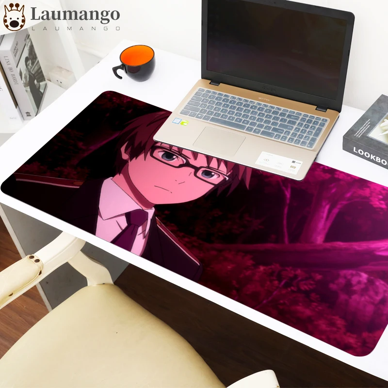 

Noragami Silicone Large Mousepad Keyboard Pad Cushion XL Mouse Mat Printing Gamer Mat Accessories
