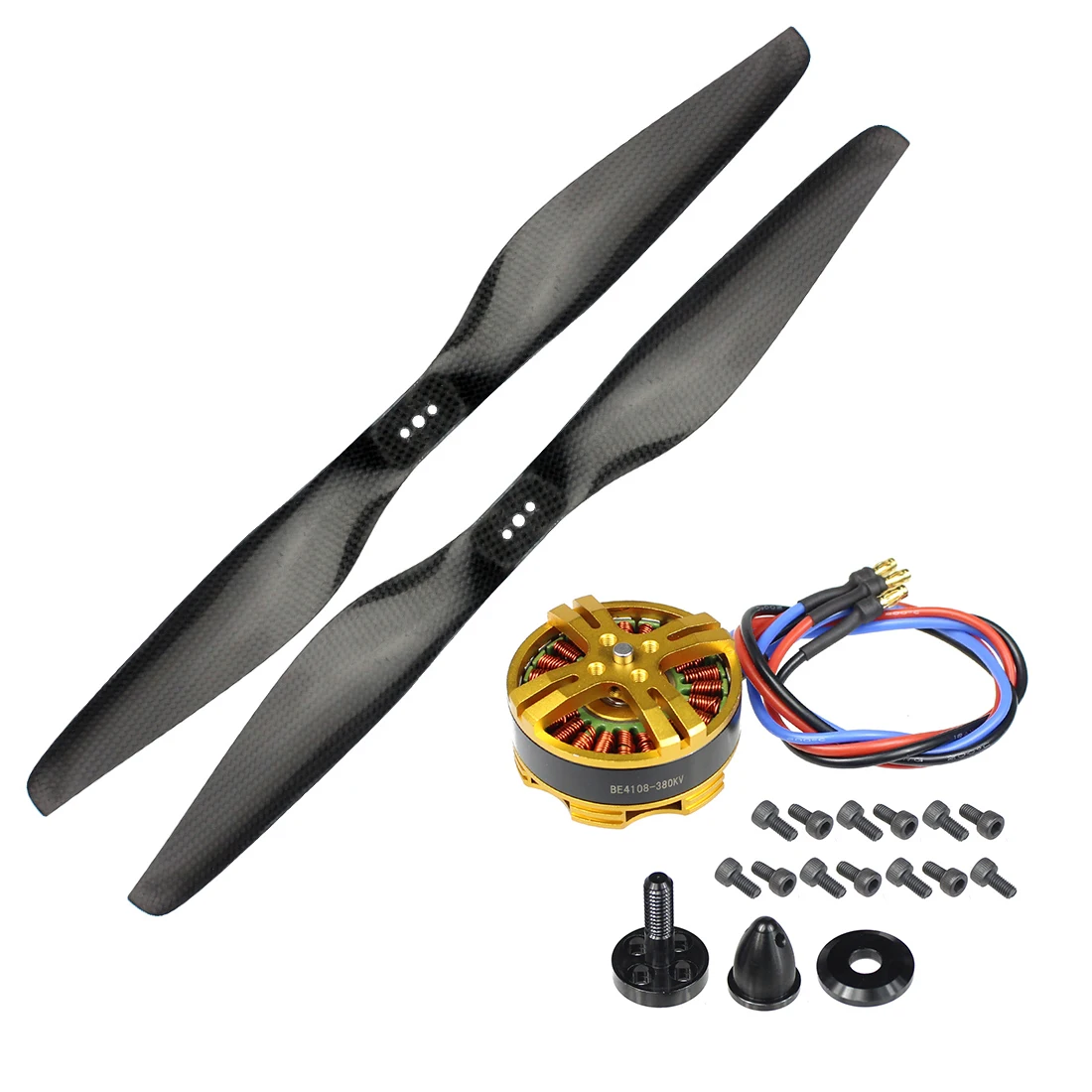 FEICHAO 4108 380KV 580KV 720KV бесщеточный двигатель 3-6S + 13x5,5 3K CW CCW 1555/1355/1055 Пропеллер для вертолета роторного коптера