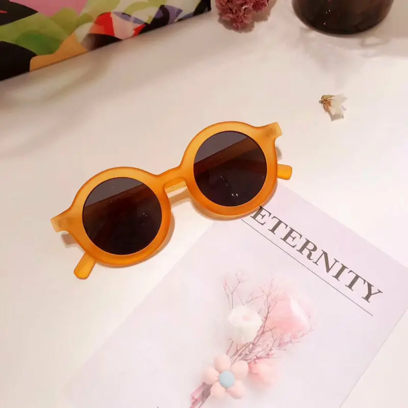 Gafas de sol populares para ni&ntilde;os peque&ntilde;os, gafas de sol con montura UV400 para exteriores, bonitas gafas para playa de verano, gafas para vacaciones-2