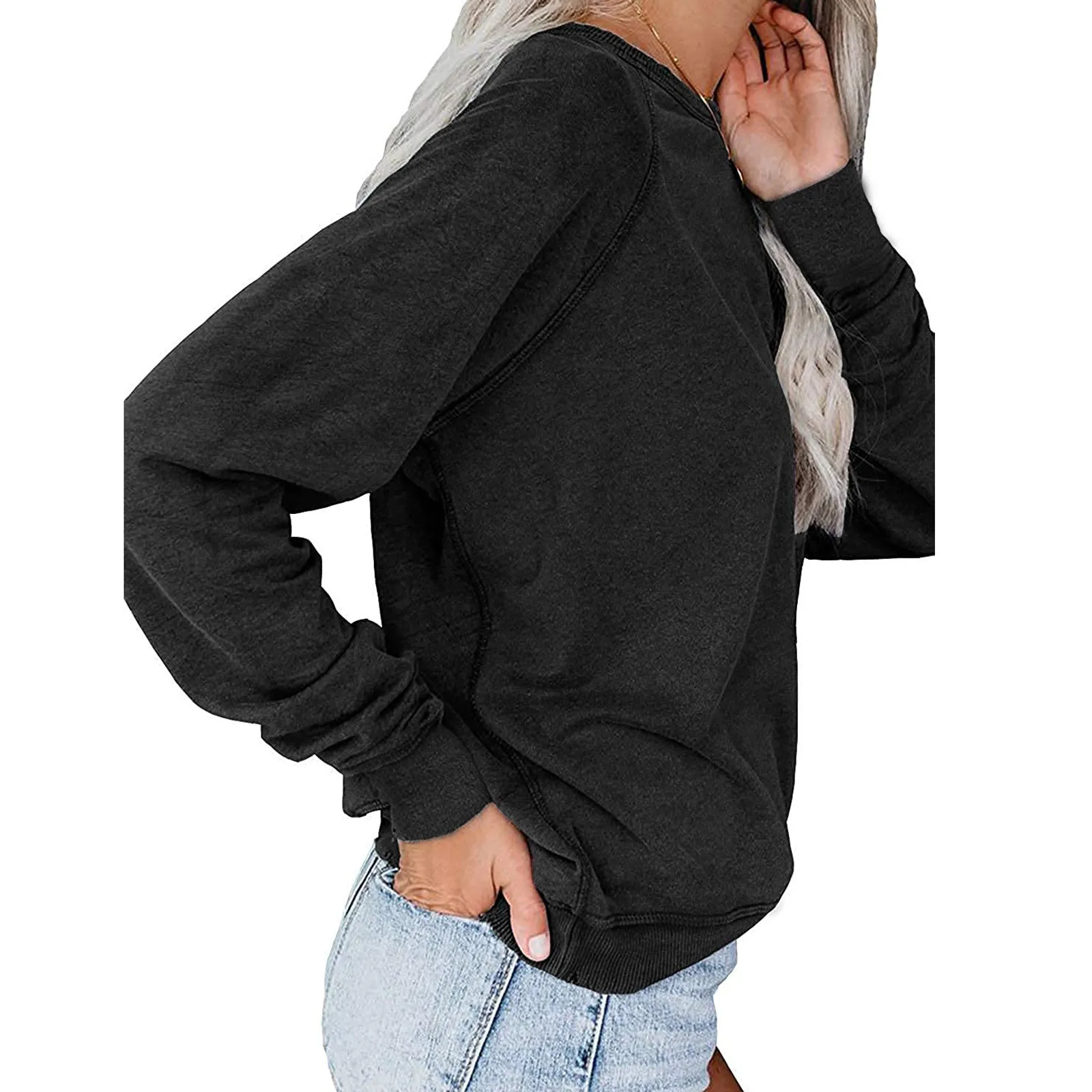 Women Hoodies Plus Size Vogue Gradient Tie-dye Pullover Long Sleeve Sweatshirt Tops Hoodie Sweater Ladies Crop Top Autumn Winter