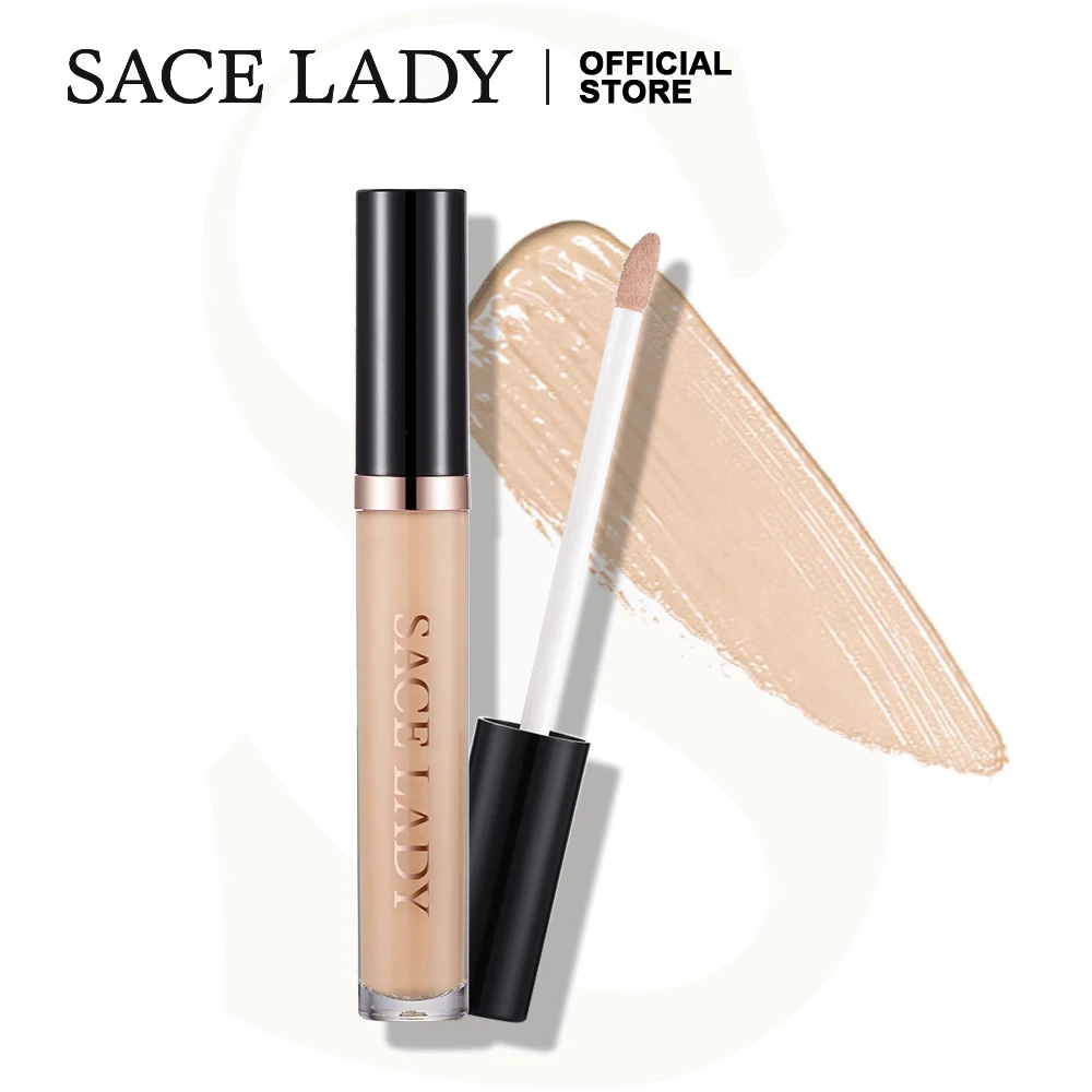 

SACE LADY Full Cover Liquid Concealer Makeup Eye Dark Circles Corrector Cream Make Up Facial Base Natural Cosmetic Wholesale