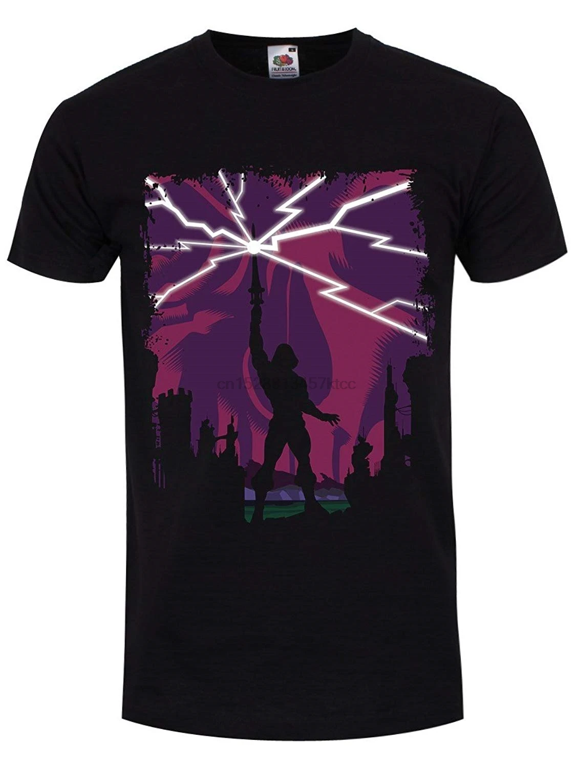 Футболка суперчеловека силуэта черная футболка бренд 2018 мужской топ с коротким