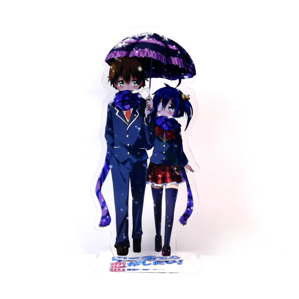 Chuunibyou demo koi ga shitai Тогаши Юта Takanashi Рик пара GM фигурка на акриловой подставке модель пластина Держатель торт Топпер аниме
