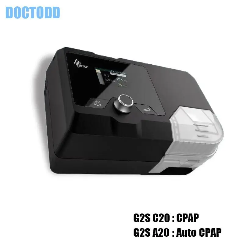 DOCTODD CPAP трубка для сипап G2S C20/A20 портативный свет CPAP Машина для сна Храп апноэ с бесплатной маской увлажнитель шланг Топ качественный респиратор вентилятор