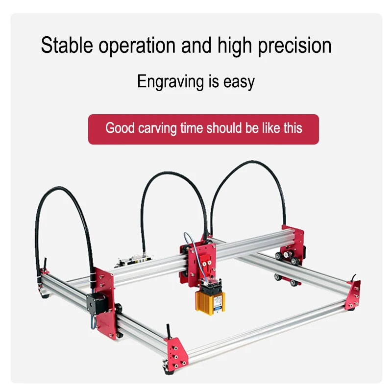 15 Вт DIY лазерная гравировальная машина надпись маркировочная для металла