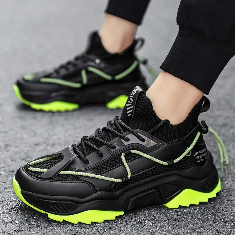 

Мягкие белые кроссовки для мужчин, вязаная спортивная обувь для мужчин, оптовая продажа, беговые кроссовки, мужские спортивные ботинки ...