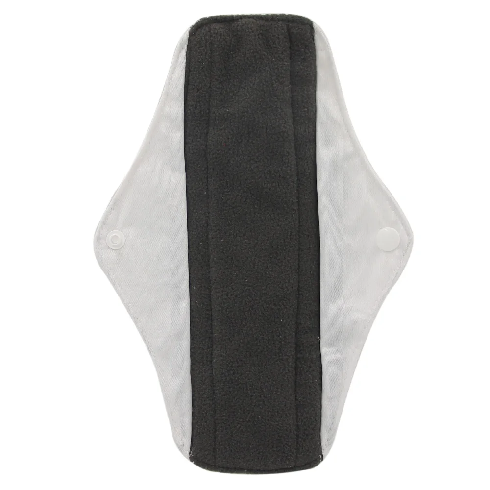bamboo charcoalpad54 OhBabyKa моющийся санитарный подушечки бамбуковые тканевые подушечки многоразовые салфетки гигиенический мультяшный принт женские менструальные подушечки Размер s m l - Цвет: bamboo charcoalpad54