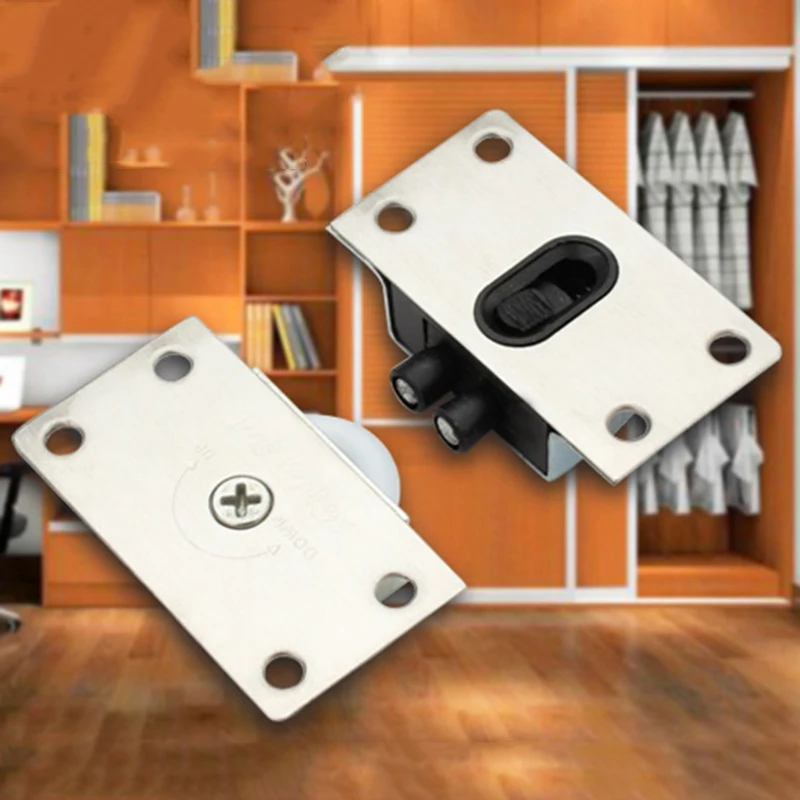 

Home Door Rollers Household Bedroom Fittings Spare Wheel Cupboard Pulley Hanging