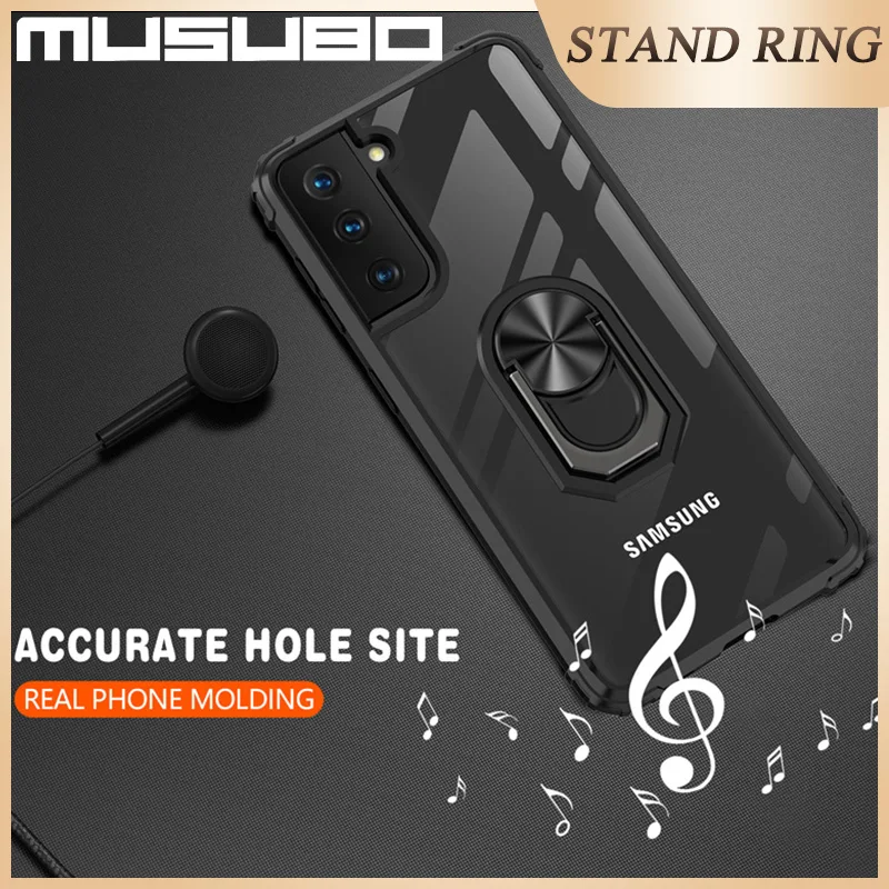 Musubo Luxury Case For Samsung Galaxy S23 S22 Ultra S20FE Note 20 Ultra Coque Funda Cover A53 A52S A51 A12 A54 Shockproof Cover