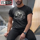 Мужская винтажная мотоциклетная футболка с тяжелым металлом, Мужская футболка с вырезом лодочкой, топ из 100% хлопка, Ретро футболка