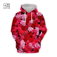 plstar cosmos blossom flowers rose plant retro funny tracksuit harajuku 3dprint menwomen streetwear pullover casual hoodies a1