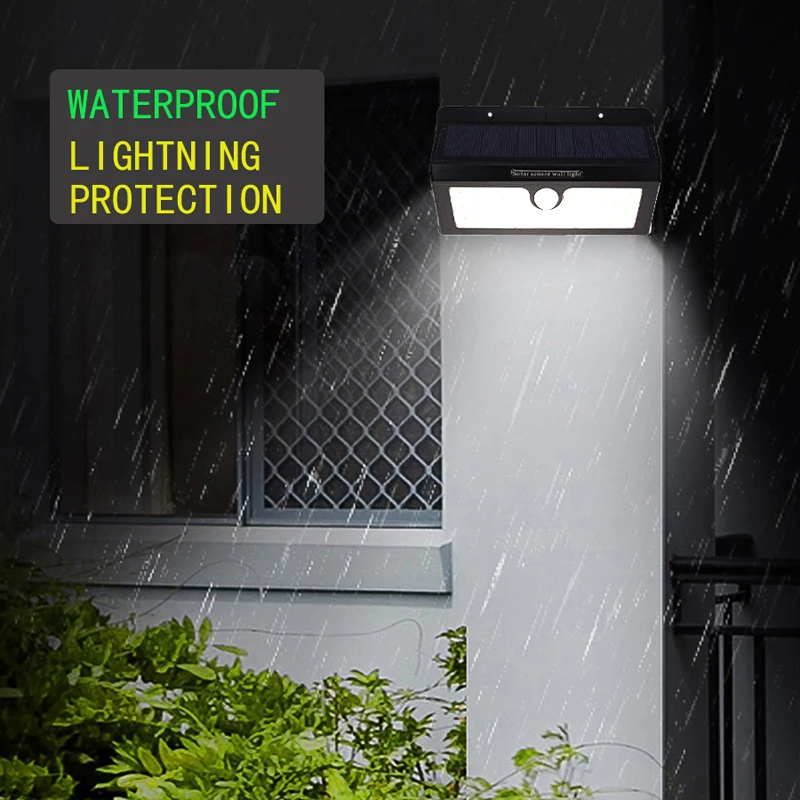 Светодиодный уличный фонарь на солнечной батарее Водонепроницаемый ночник для