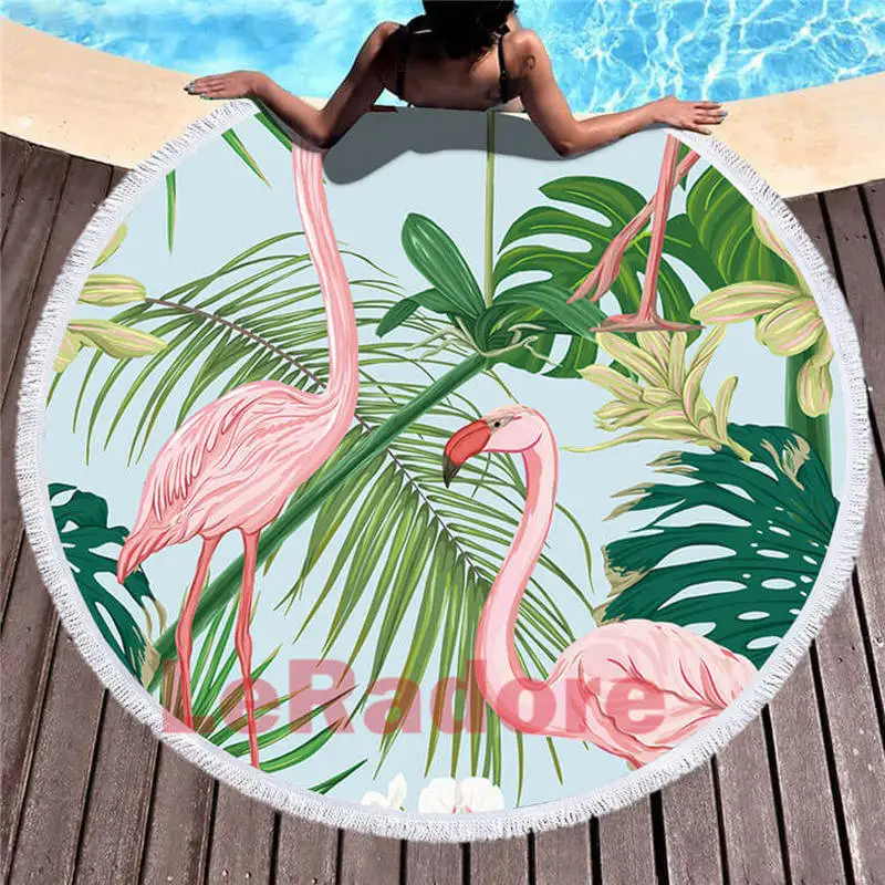 Быстросохнущее пляжное полотенце с единорогом из микрофибры одеяло кисточками