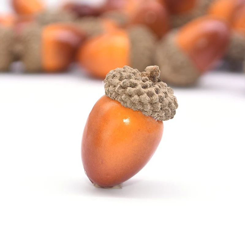 20pcs 3cm Foam Pine Cones Mini Artificial Fake Fruit Acorns Vegetables Berries Flowers Wedding Christmas Tree Decoration | Дом и сад