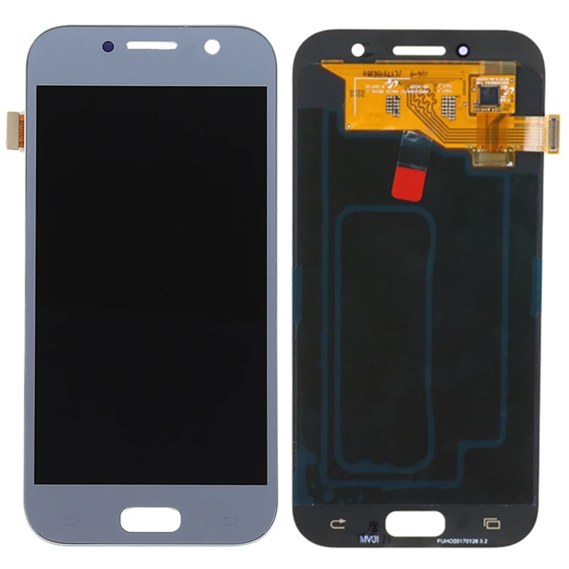 Оригинальный ЖК-дисплей AMOLED для Samsung Galaxy A5 2017 5 2 дюйма экран A520F A520M детали
