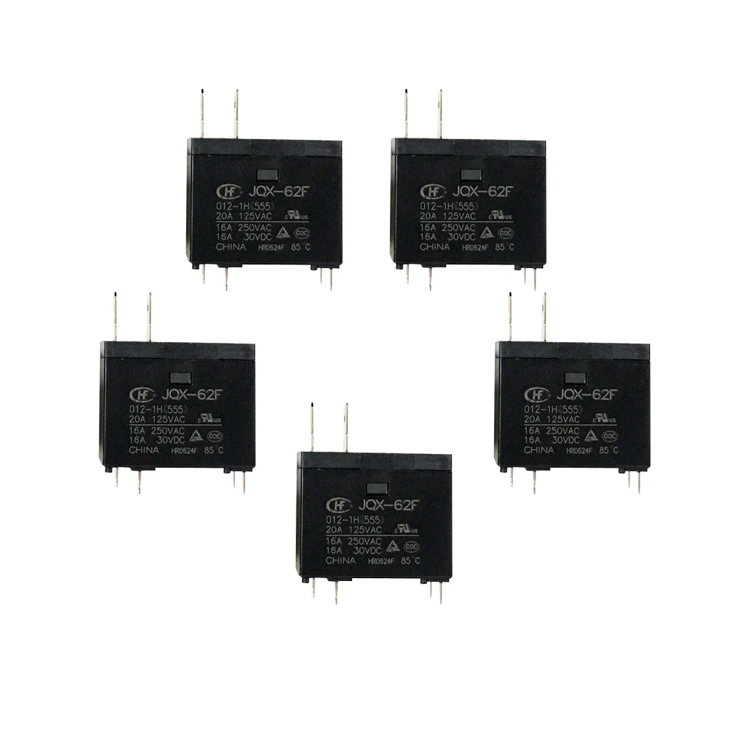 5 шт. JQX 62F 012 1H водонагреватель Микроволновая печь реле печи катушка 12VDC|Запчасти