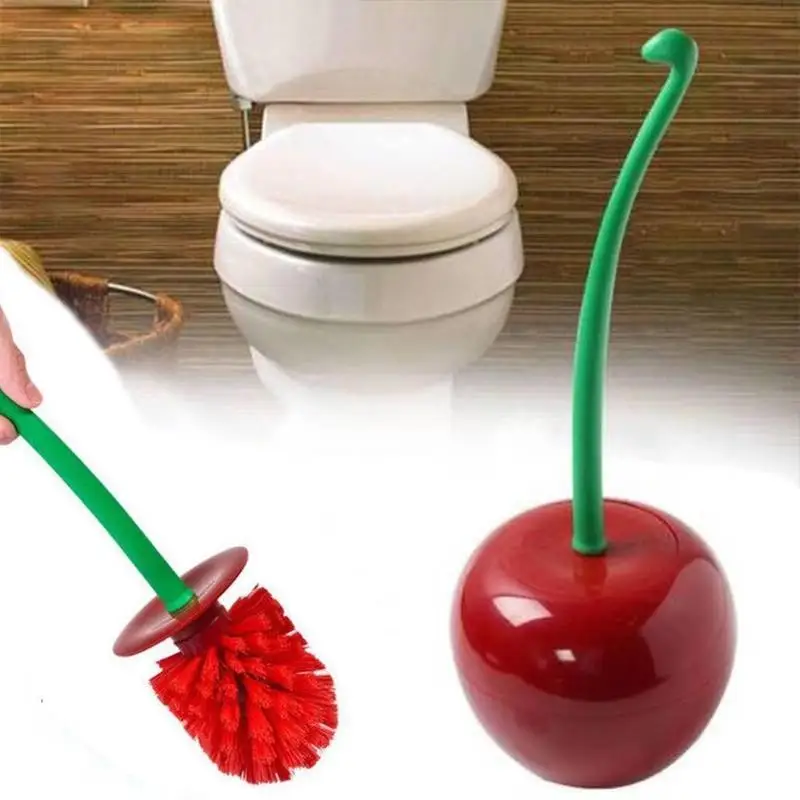 

Туалетная щетка в форме искусственного инструмента, пластиковая Горячая щетка для ванной комнаты, продажа аксессуаров T2Y0