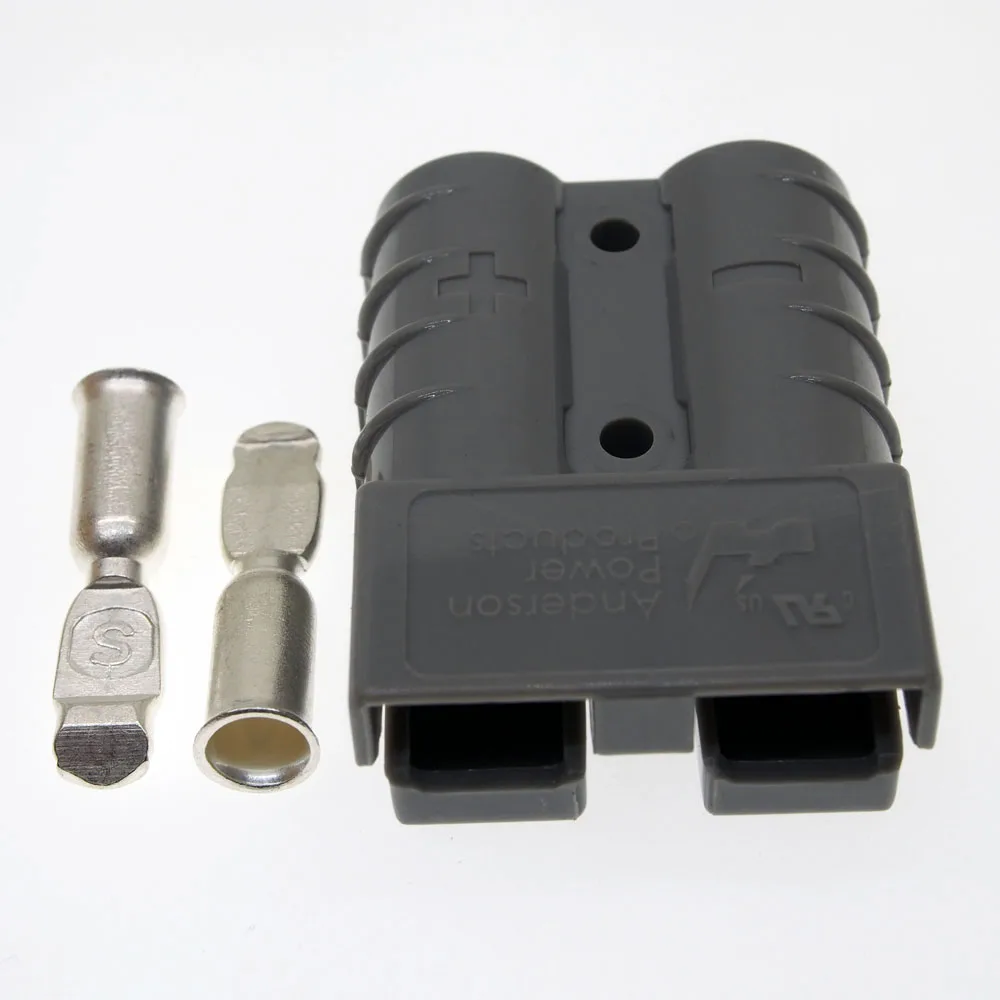 Серый отличное приложение SB50A 600 В штепсельная Вилка для зарядки аккумулятора со