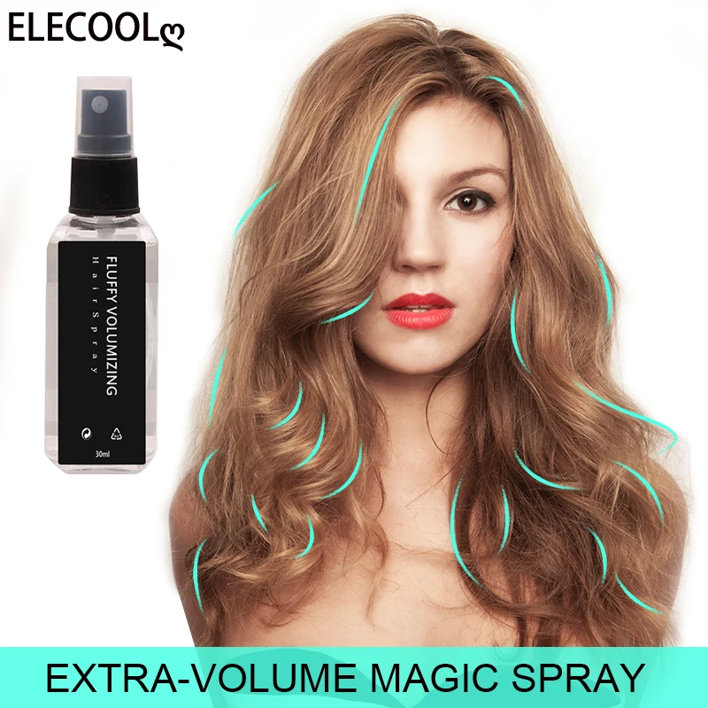 ELECOOL-pulverizador de volumen Extra para cabello, herramientas de estilismo de Gel, voluminoso,...
