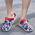 Женские сандалии со стразами; 2021 летние сандалии открытые дышащие пляжные шлепанцы EVA для мужчин и женщин для влюбленной пары, пористая обувь