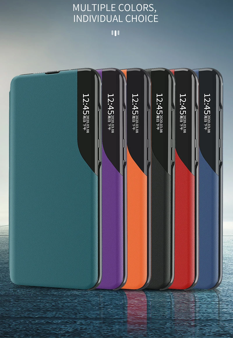 

Leather Magnetic Smart Case for Samsung Galaxy Note 20 Ultra S20 Plus S10 Lite S 10 S8 S9 Note 8 9 S20FE Stand Phone Cover Coque