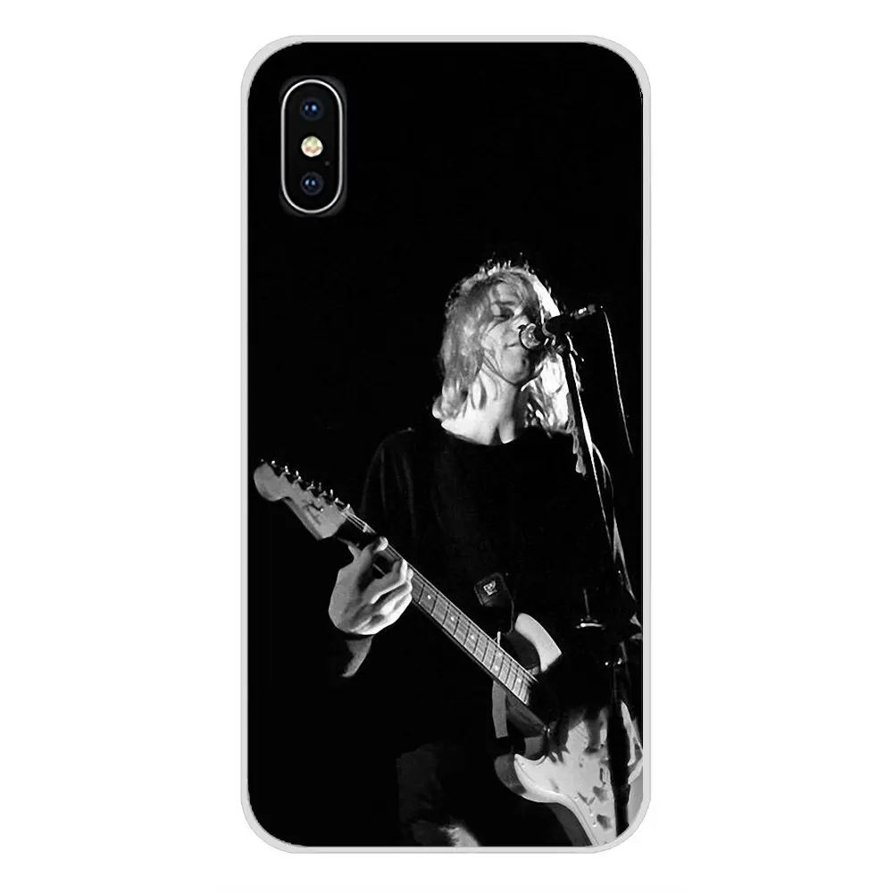 images 7 Для Xiao mi 4 mi 5 mi 5s mi 6 mi A1 A2 5X6X8 9 Lite SE Pro mi Max Mix 2 3 2S аксессуары оболочки чехлы Nirvana Kurt Cobain Мода - Цвет: images 7