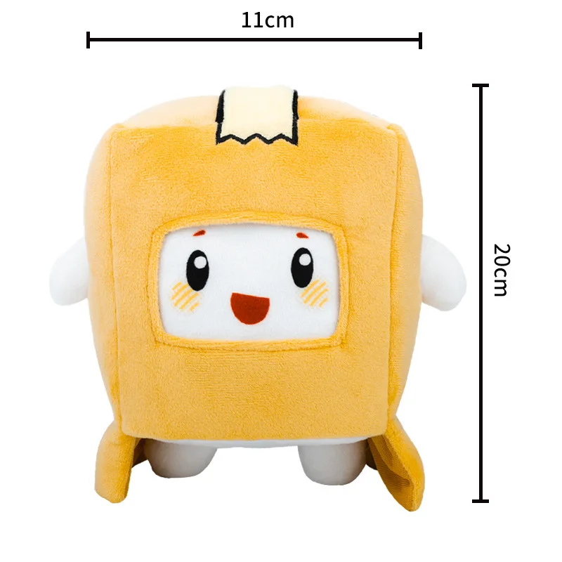 Lankybox-Robot de dibujos animados extra&iacute;ble de 3 estilos, juguete suave de felpa, regalo para ni&ntilde;os, se convierte en una mu&ntilde;eca, cama de ni&ntilde;a, almohada Kawaii-3