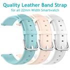 Ремешок для часов 22 мм, браслет для Fossil Q Explorist Marshalдля поездок на работуГрантбродяжCrewmaster Founder 2,0Gen 5, кожа