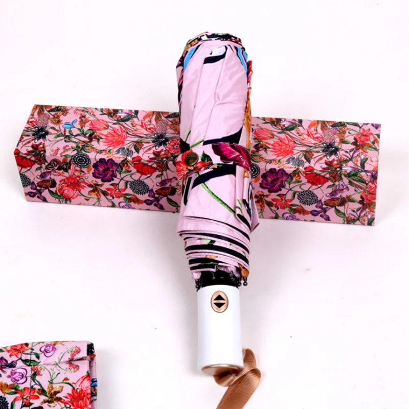 Дорожный зонтик AUTO3 складной дождевик ветрозащитный Анти УФ солнце/дождь