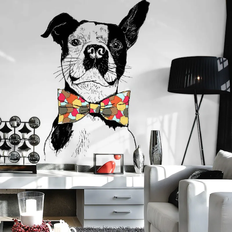 

Photo Wallpaper 3D Cartoon Dog Animal Murals Children Kid's Bedroom Background Wall Painting Non-Woven Eco-Friendly Wall Papers